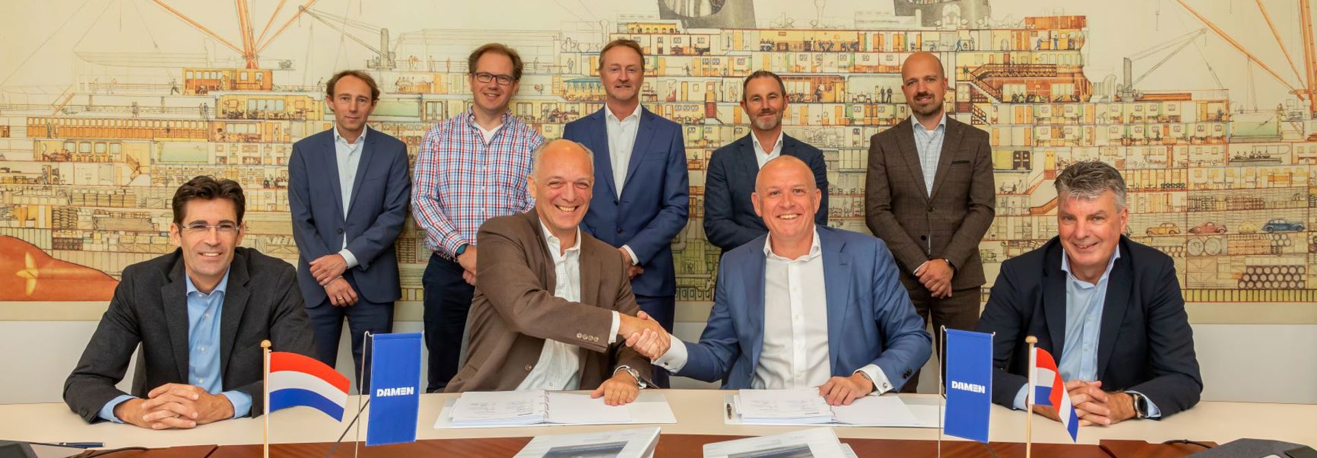 RH Marine Contract Signing