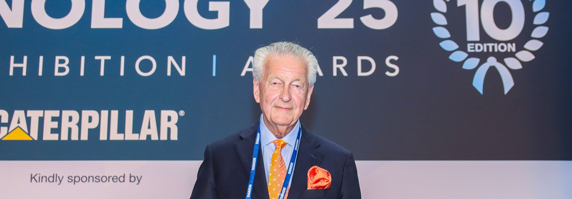 Mr Kommer Damen Receives Lifetime Achievement Award At TUGTECHNOLOGY 2025