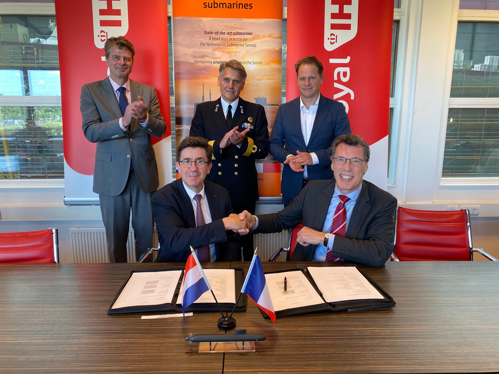 Signature Ceremony Royal IHC And Naval Group For Strategic Contract For Build Orka Class Submarines
