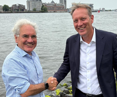 (L R) Govert Meijer, CEO Of GBM Works And Frank Koopman, Managing Director At CAPE Holland