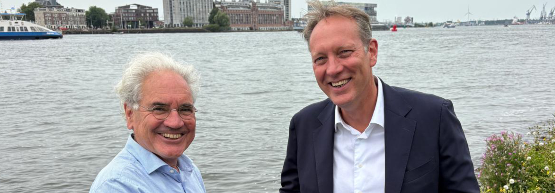 (L R) Govert Meijer, CEO Of GBM Works And Frank Koopman, Managing Director At CAPE Holland