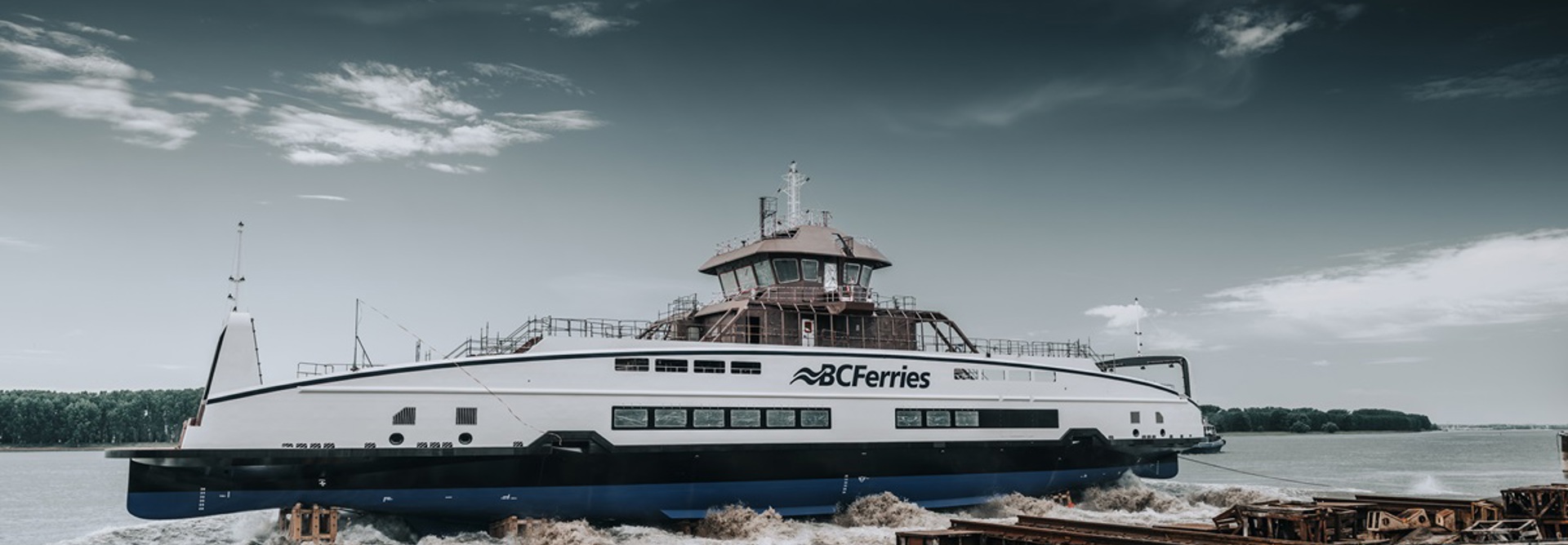Damen Launches Fully Electric Ready Ferry For BC Ferries (1)