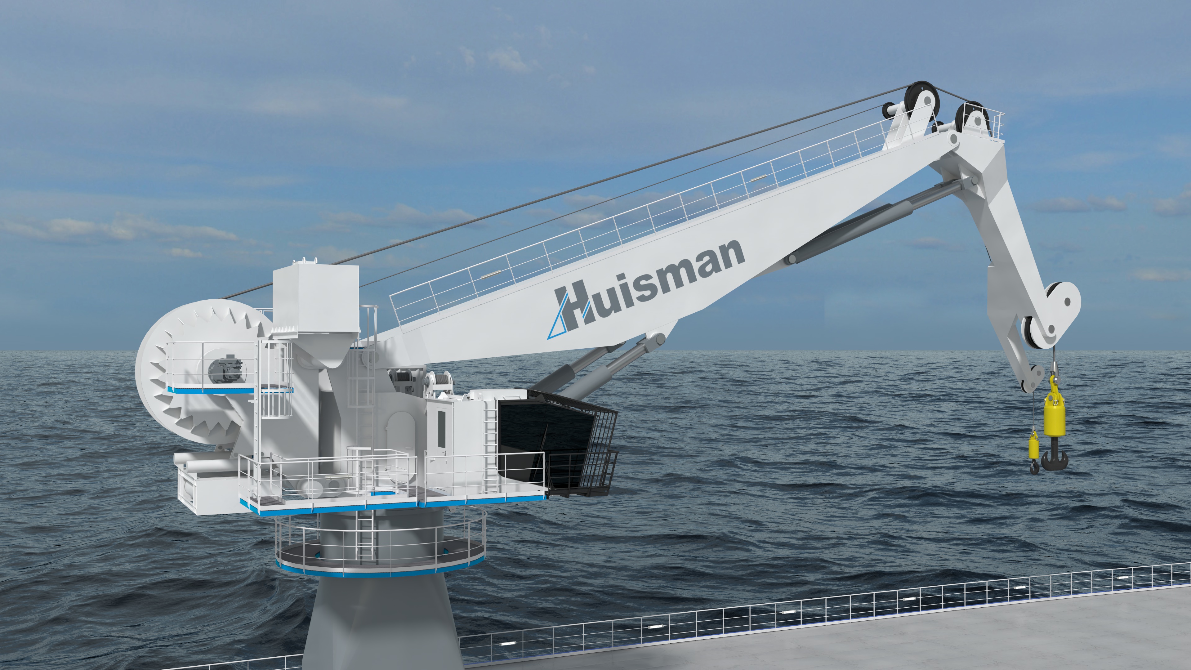 Huisman Knuckle Boom Crane