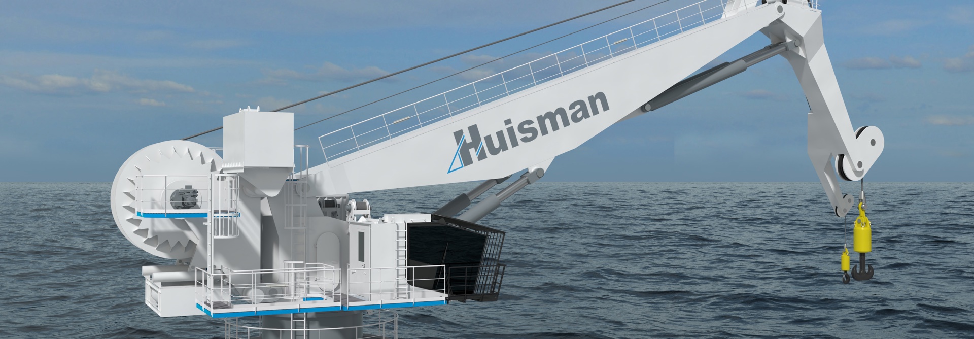 Huisman Knuckle Boom Crane