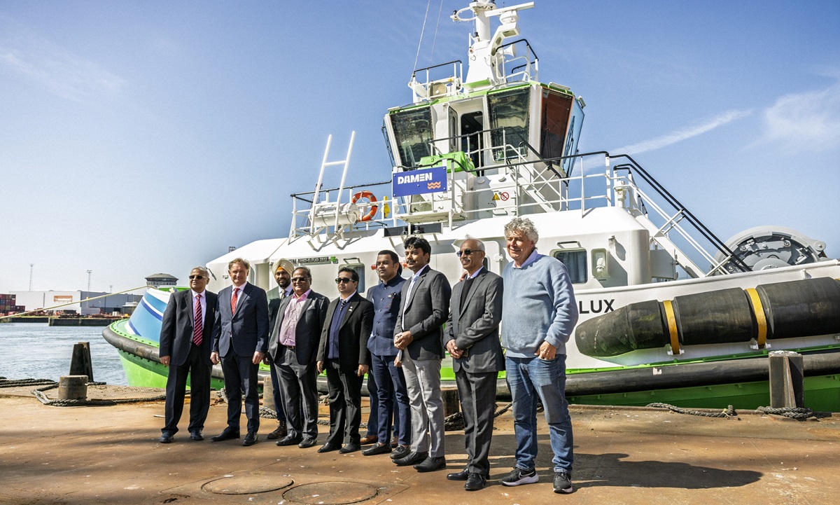Damen Shipyards Group Signs Mou With Square Port Shipyard To Build Damen Vessels In India