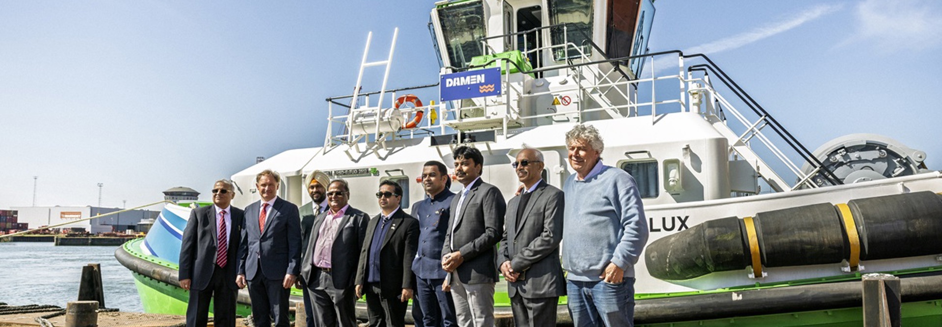 Damen Shipyards Group Signs Mou With Square Port Shipyard To Build Damen Vessels In India