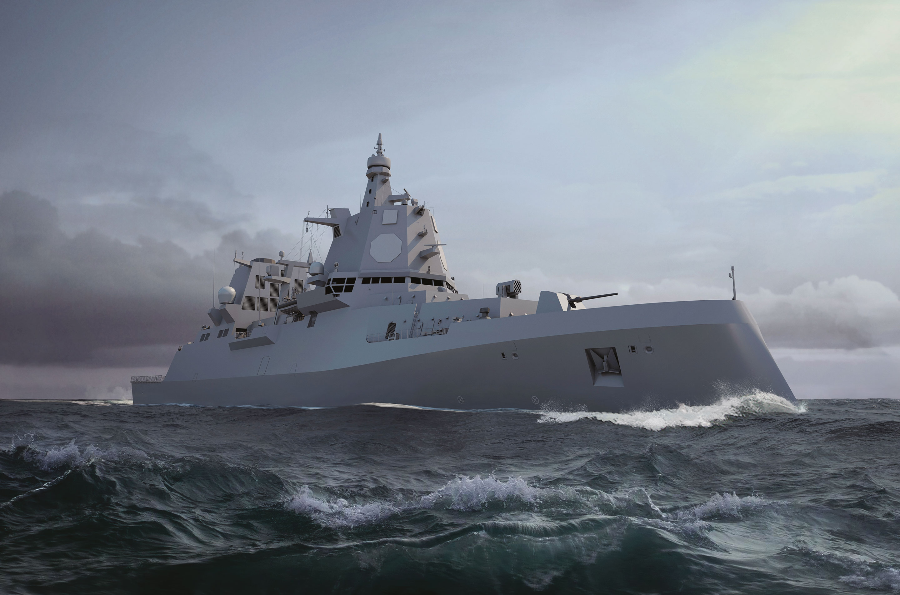 Frigate Illustration Thyssenkrupp Marine Systems
