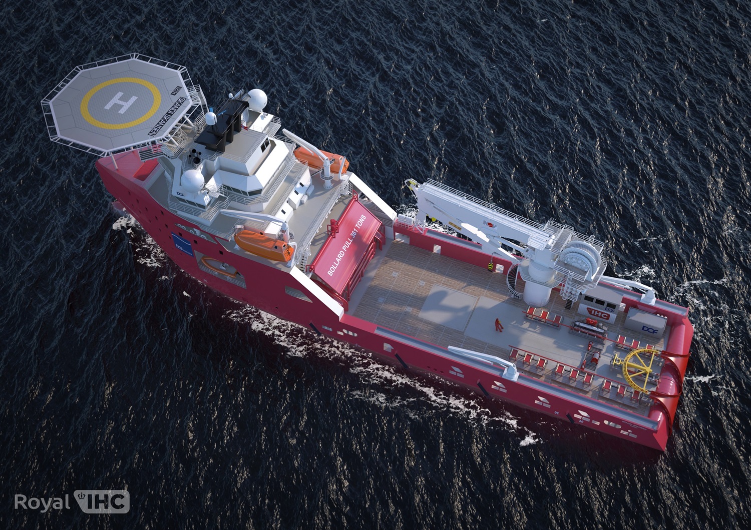 Picture 1 Royal IHC Secures Contract With DOF For Modular Cable Lay System