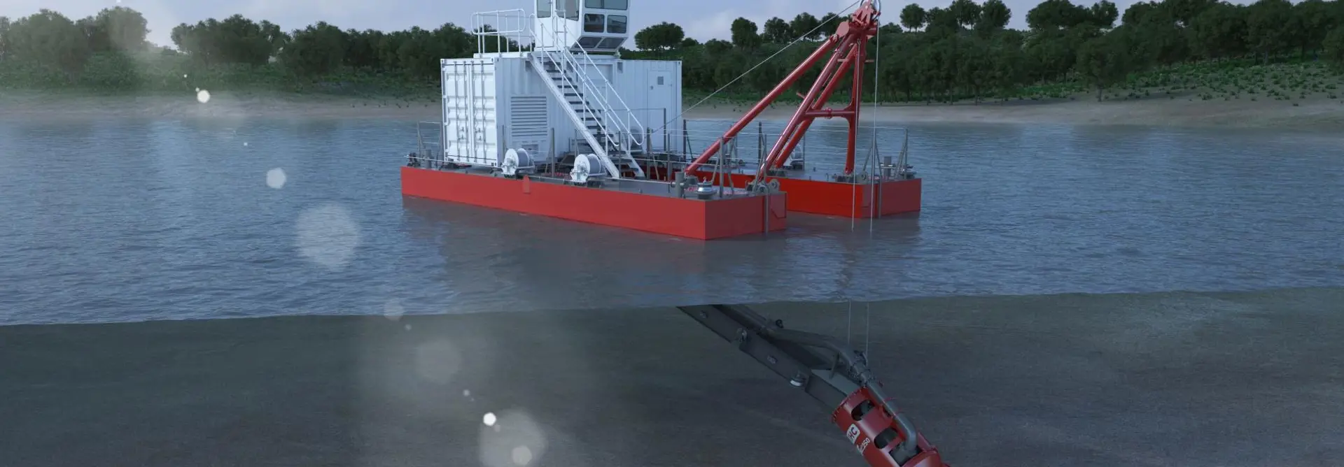 Otter Ladder Down Water Cam 24 Landscape Smaller