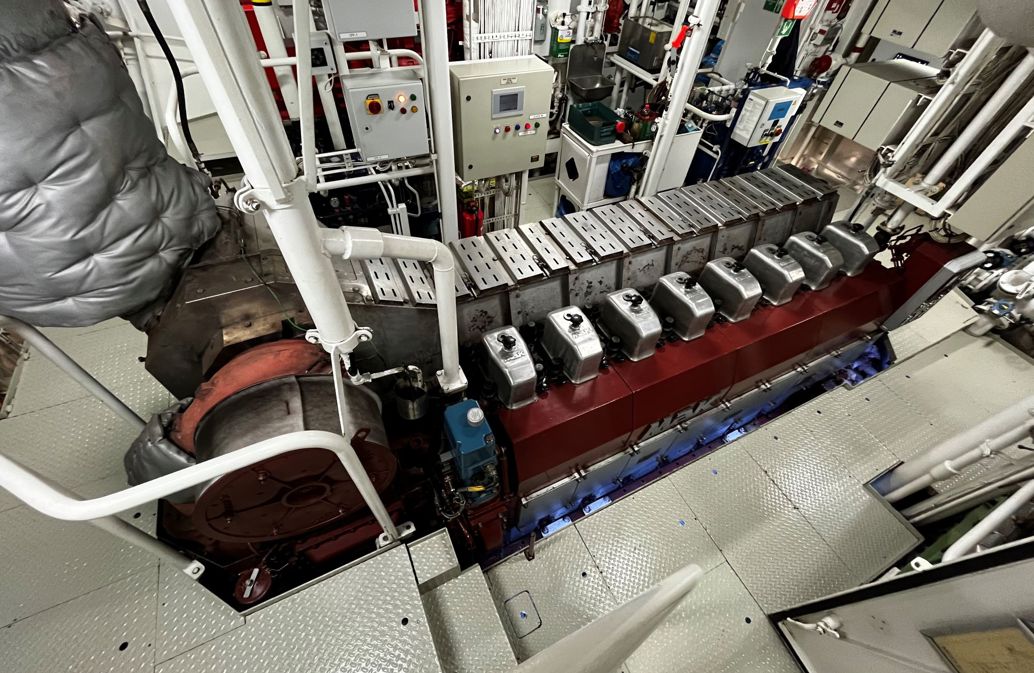 Biodiesel up to 100% in medium speed vessels