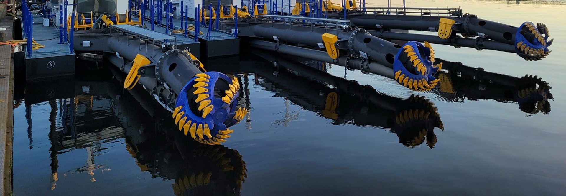 The Dredgers Were Built At The Damen Dredging Equipment Yard In The Netherlands