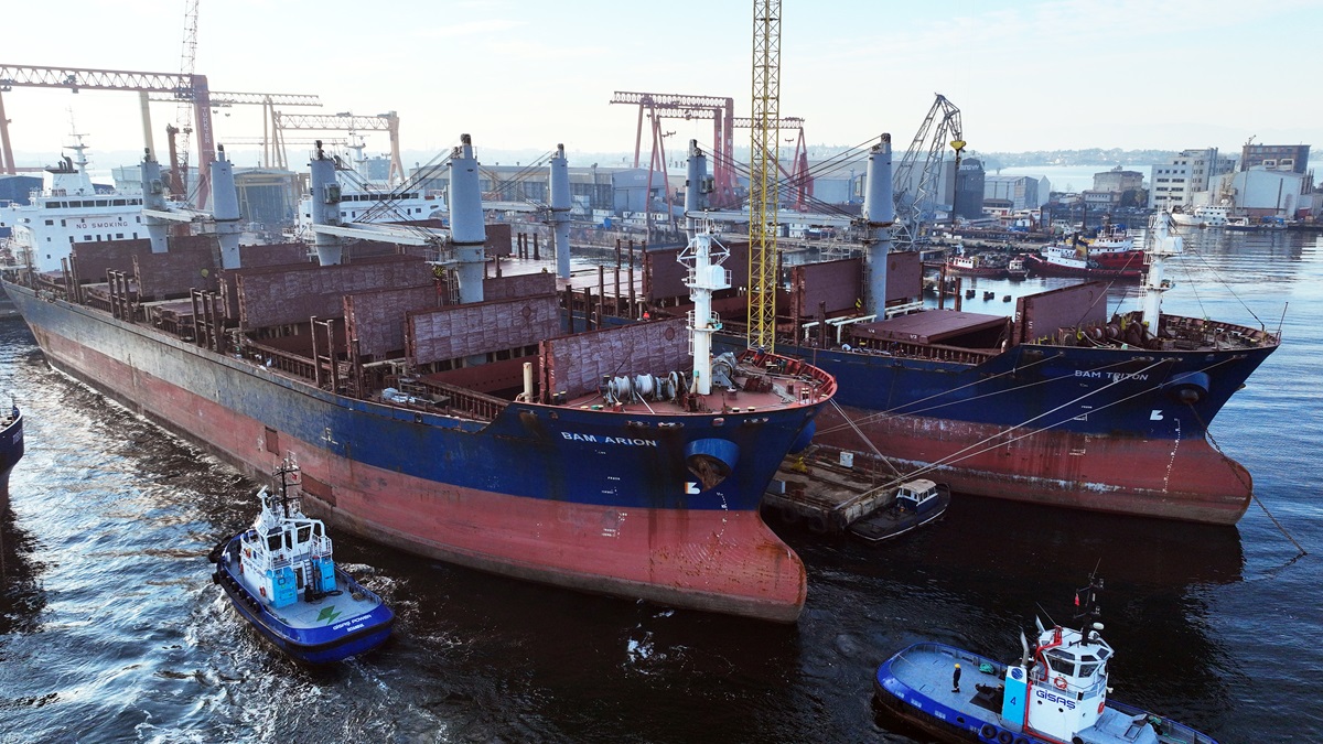 Damen Completes Green Retrofit Project For BAM Shipping (1)